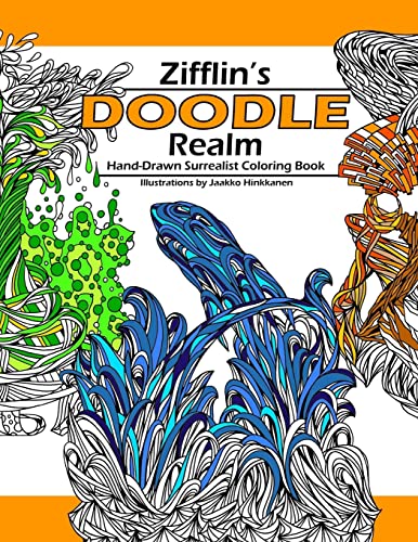 9781500413606: Doodle Realm: Zifflin's Coloring Book