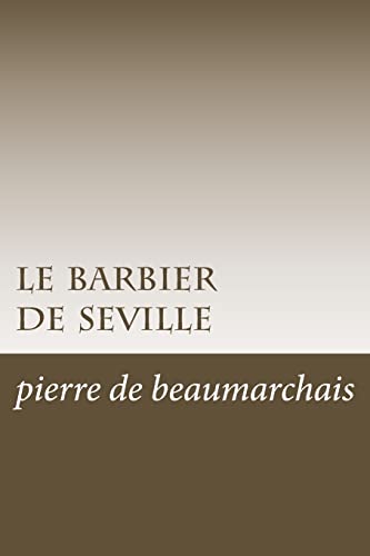 9781500424275: le barbier de seville