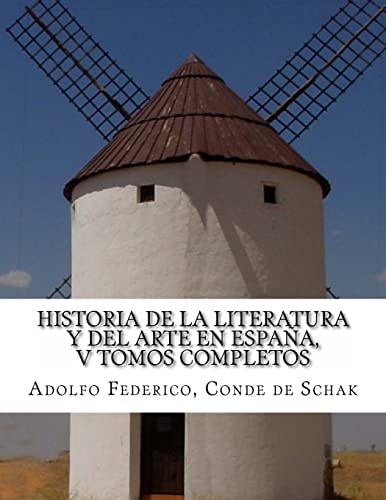 Imagen de archivo de Historia de la literatura y del arte en Espana, V tomos completos a la venta por THE SAINT BOOKSTORE
