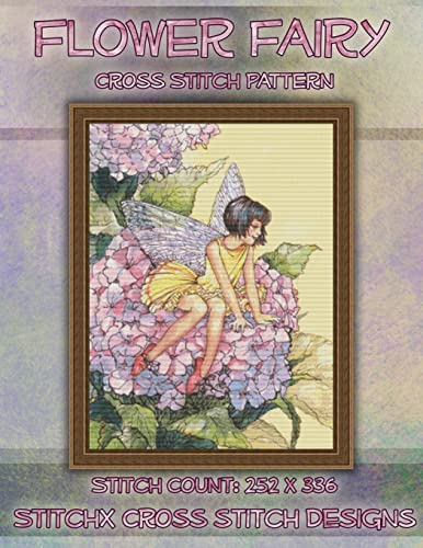 9781500428280: Flower Fairy Cross Stitch Pattern
