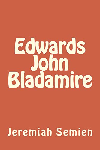 Stock image for Edwards John Bladamire for sale by Lucky's Textbooks