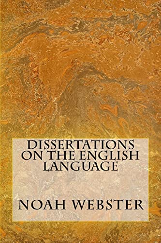 9781500491871: Dissertations On The English Language