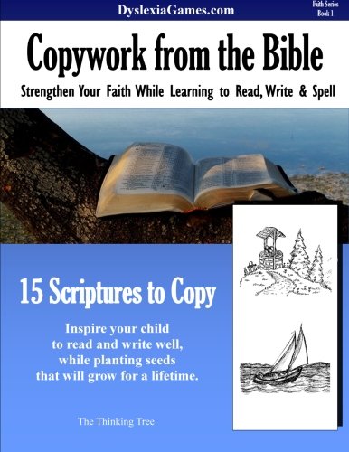 Beispielbild fr Dyslexia Games - Copywork From the Bible - Series B Bonus Book (Dyslexia Games Series B) (Volume 9) zum Verkauf von HPB-Red