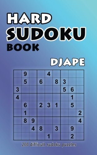 9781500568252: Hard Sudoku Book: 200 Difficult Sudoku Puzzles