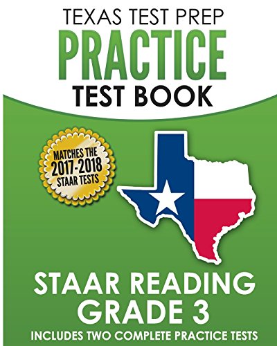 Beispielbild fr TEXAS TEST PREP Practice Test Book STAAR Reading Grade 3 zum Verkauf von HPB-Diamond