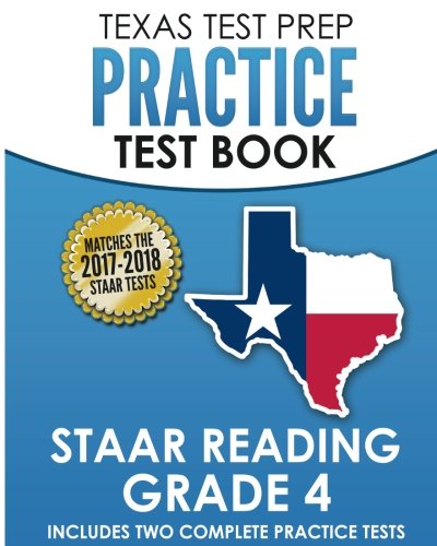 Stock image for TEXAS TEST PREP Practice Test Book STAAR Reading Grade 4 for sale by Hawking Books