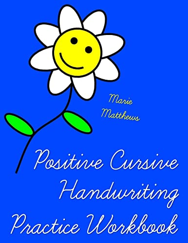 Beispielbild fr Positive Cursive Handwriting Practice Workbook (An Inspirational Christian Book) zum Verkauf von Buchpark