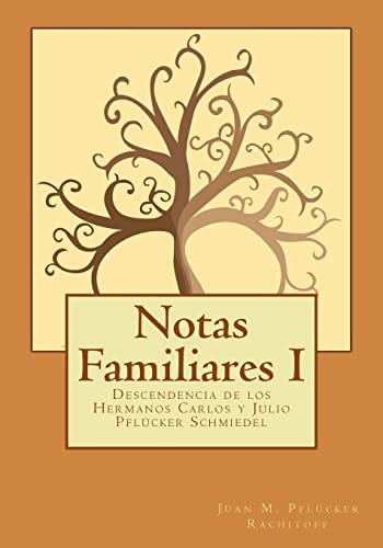 9781500601348: Notas Familiares: Descendencia de los Hermanos Carlos y Julio Pflcker Schmiedel: Volume 1