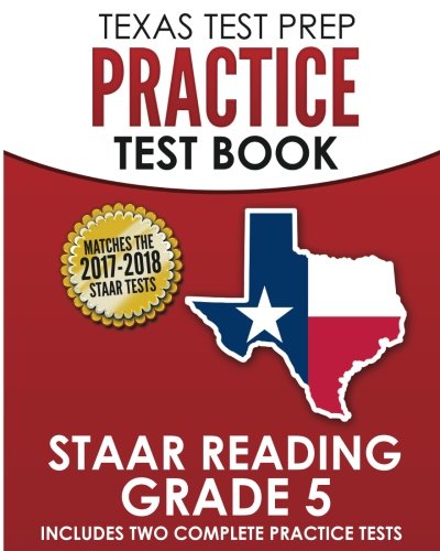 Stock image for TEXAS TEST PREP Practice Test Book STAAR Reading Grade 5 for sale by HPB-Red