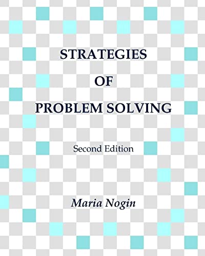 Beispielbild fr Strategies of Problem Solving zum Verkauf von THE SAINT BOOKSTORE