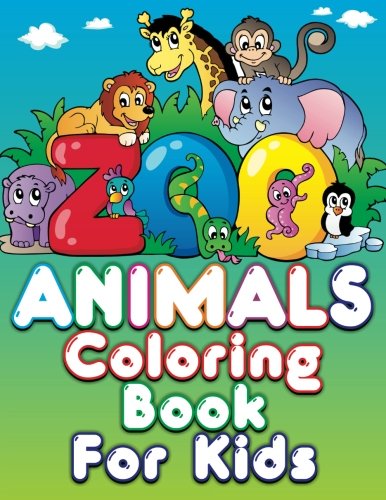 Beispielbild fr Zoo Animals Coloring Book For Kids (Super Fun Coloring Books For Kids) zum Verkauf von ThriftBooks-Dallas