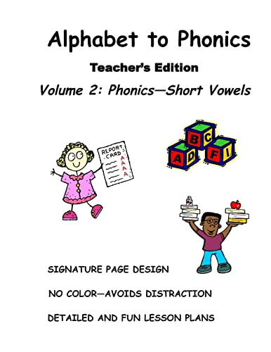 Stock image for ALPHABET to PHONICS, Teacher's Edition, Volume 2 Volume 2 Phonics for sale by PBShop.store US