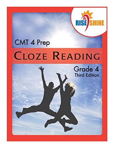 9781500716103: Rise & Shine CMT 4 Prep Cloze Reading Grade 4