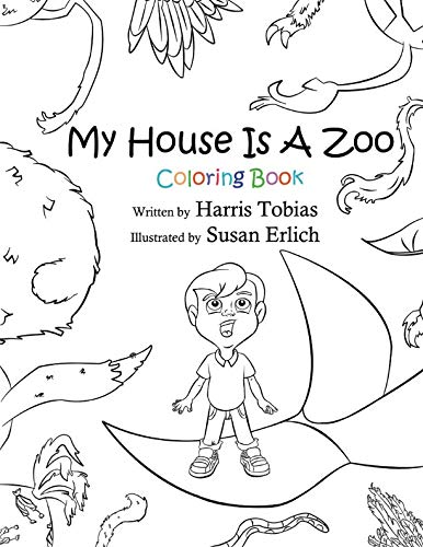 Beispielbild fr My House Is A Zoo Coloring Book zum Verkauf von Revaluation Books
