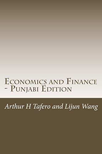 Stock image for Economics and Finance - Punjabi Edition: Includes Lesson Plans for sale by Lucky's Textbooks