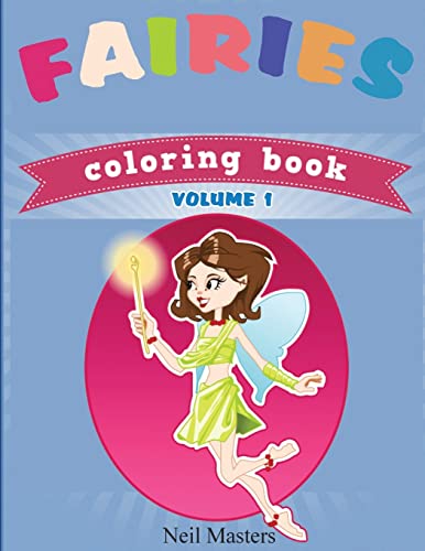 9781500799007: Fairies Coloring Book (Avon Coloring Books) (Fairy coloring books for girls)