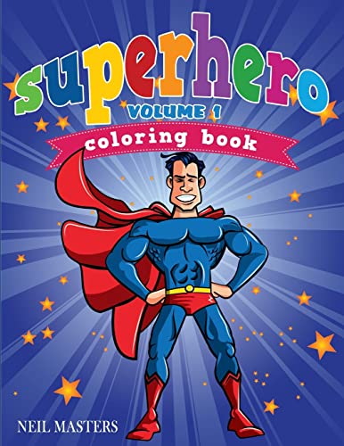 Imagen de archivo de Superhero Coloring Book Volume 1 (Avon Coloring Books) (Superheroes Coloring Book) a la venta por Reuseabook