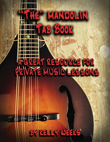 9781500853648: "The" Mandolin Tab Book: A Great Resource For Private Music Lessons