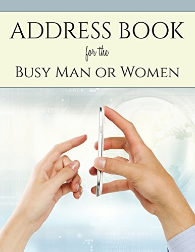 Imagen de archivo de Address Book for the Busy Man or Women a la venta por Revaluation Books