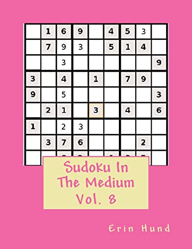 Stock image for Sudoku In The Medium Vol. 8 for sale by THE SAINT BOOKSTORE
