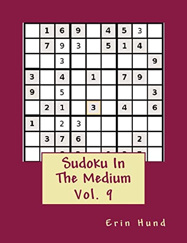 Stock image for Sudoku In The Medium Vol. 9 for sale by THE SAINT BOOKSTORE