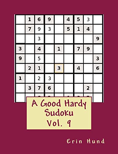 Stock image for A Good Hardy Sudoku Vol. 9 for sale by THE SAINT BOOKSTORE