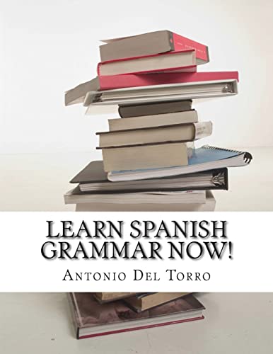 Beispielbild fr Learn Spanish Grammar NOW! zum Verkauf von THE SAINT BOOKSTORE