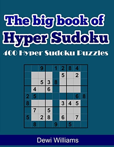 9781501045004: The big book of Hyper Sudoku: 400 Hyper Sudoku Puzzles