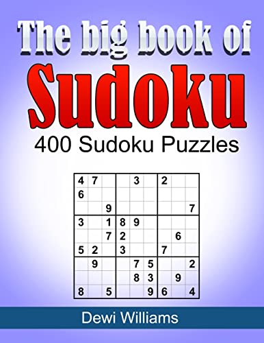 9781501058530: The big book of Sudoku: 400 Sudoku Puzzles