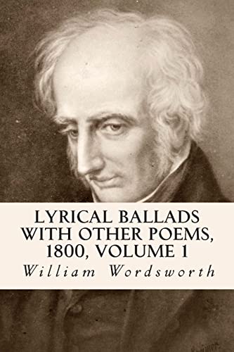 9781501087837: Lyrical Ballads With Other Poems, 1800, Volume 1