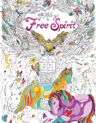 Beispielbild fr Free Spirit: A Coloring Book for Calming Your Mind, Freeing Your zum Verkauf von Hawking Books