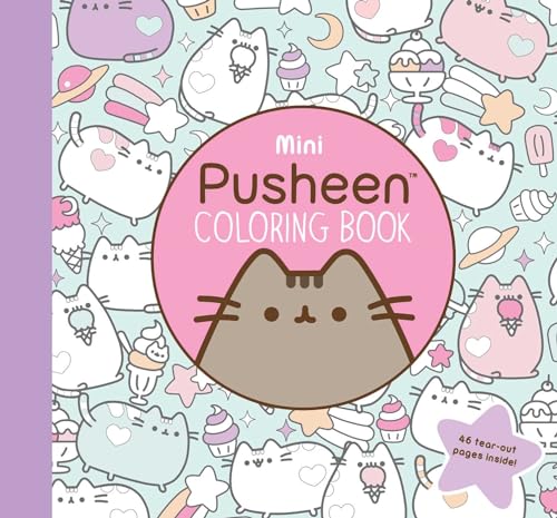 9781501180972: Mini Pusheen Coloring Book