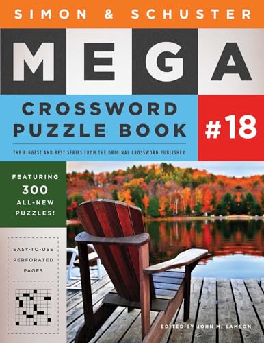 9781501194771: Simon & Schuster Mega Crossword Puzzle Book #18 [Idioma Ingls]: Volume 18 (S&S Mega Crossword Puzzles)