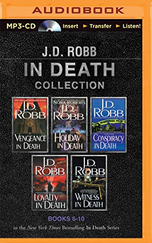 Imagen de archivo de J. D. Robb in Death Collection: Vengeance in Death / Holiday in Death / Conspiracy in Death / Loyalty in Death / Witness in Death a la venta por Revaluation Books