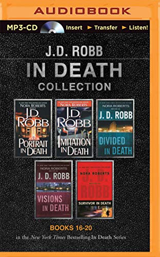 Imagen de archivo de J. D. Robb In Death Collection Books 16-20: Portrait in Death, Imitation in Death, Divided in Death, Visions in Death, Survivor in Death (In Death Series) a la venta por Front Cover Books