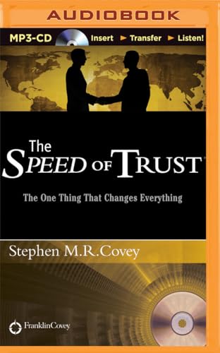 Beispielbild fr Speed of Trust, The zum Verkauf von Jenson Books Inc