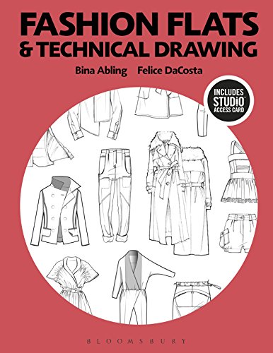 9781501313035: Fashion Flats and Technical Drawing: Bundle Book + Studio Access Card