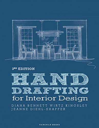 9781501326714: Hand Drafting for Interior Design