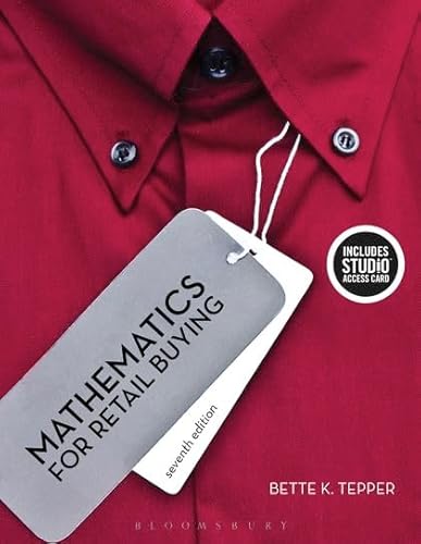 9781501395314: Mathematics for Retail Buying: Bundle Book + Studio Access Card