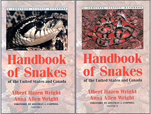 Stock image for Handbook of Snakes of the United States and Canada: Two-Volume Set (Comstock Classic Handbooks) (VOLUME 1) for sale by Lucky's Textbooks