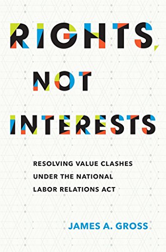 Beispielbild fr Rights, Not Interests : Resolving Value Clashes under the National Labor Relations Act zum Verkauf von Better World Books