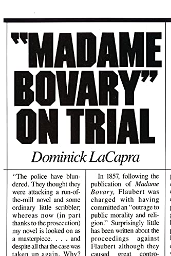 Beispielbild fr Madame Bovary on Trial zum Verkauf von Blackwell's