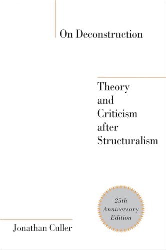 Stock image for On Deconstruction: Theory and Criticism after Structuralism for sale by Lucky's Textbooks