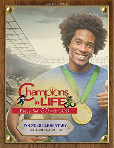 Stock image for Vacation Bible School 2020 Champions in Life Younger Elementary Bible Leader, Grades 1-3: Ready, Set, Go With God! for sale by Revaluation Books