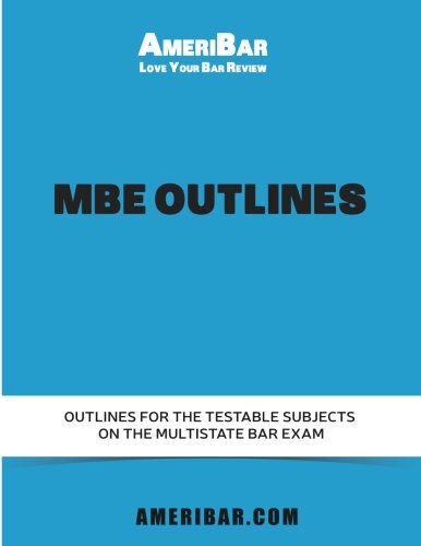 Stock image for MBE Outlines for sale by HPB-Red
