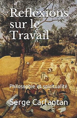Beispielbild fr Reflexions Sur Le Travail: Philosophie Et Spiritualit zum Verkauf von THE SAINT BOOKSTORE
