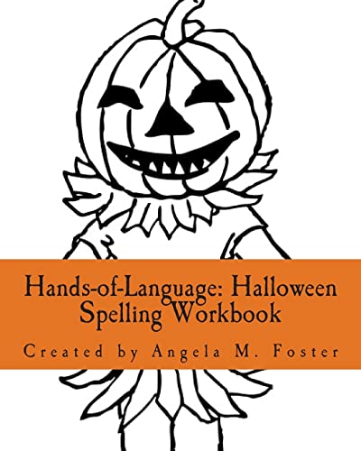 9781502393623: Hands-of-Language: Halloween Spelling Workbook