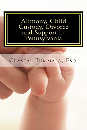 9781502451767: Alimony, Child Custody, Divorce and Support in Pennsylvania