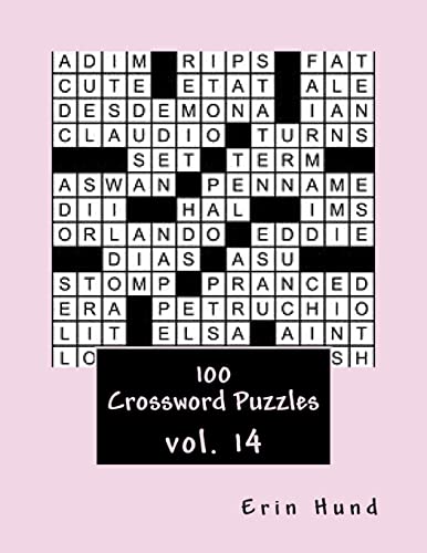 Beispielbild fr 100 Crossword Puzzles vol. 14 zum Verkauf von Lucky's Textbooks
