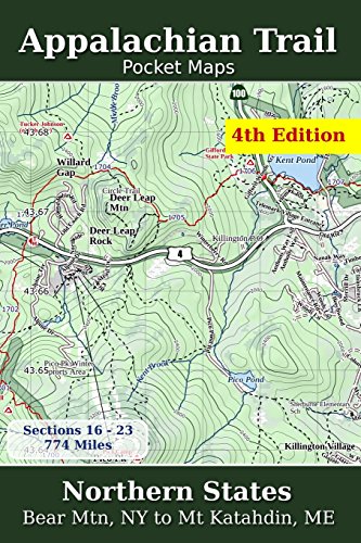 Beispielbild fr Appalachian Trail Pocket Maps - Northern States zum Verkauf von Friends of  Pima County Public Library
